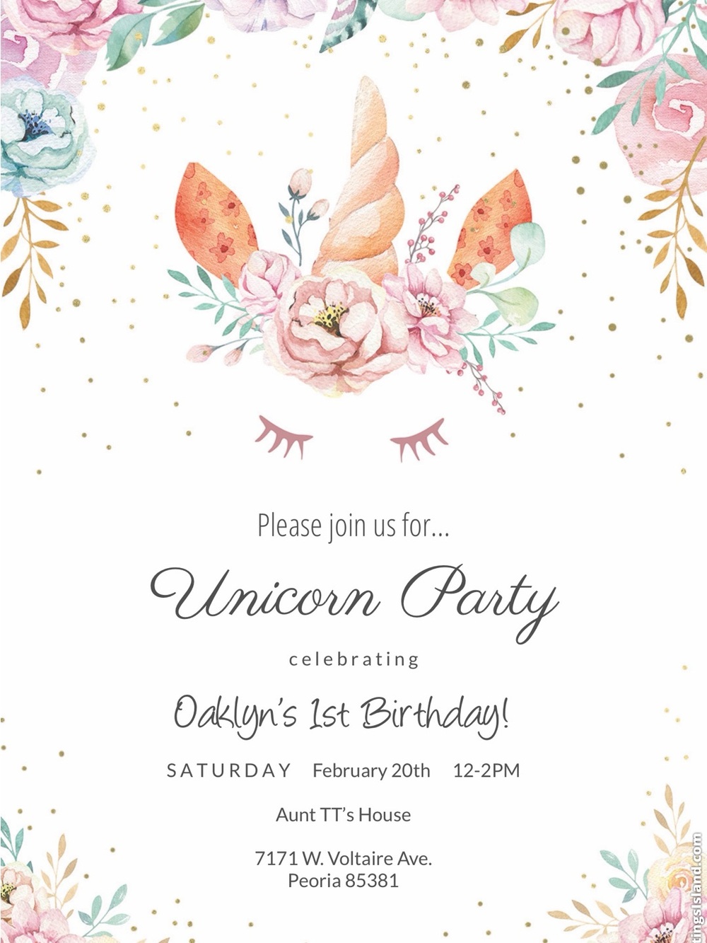 Custom made Digital Invitations - Any Themes, Colors or Designs!